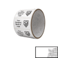 250 Tamper Evident Security Labels White TamperVoidPro Seal Sticker, Rectangle 2" x 1" (51mm x 25mm). Custom Printed. >Click on item details to customize.