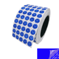 500 Tamper Evident Blue Security Labels TamperColor® Seal Sticker, Circle 0.5" (13mm). Printed: Warranty Void if Removed + Serialization