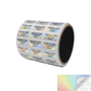 1,000 Tamper Evident Rainbow Security Labels TamperColor® Seal Sticker, Rectangle 1" x 0.5" (25mm x 13mm). Printed: Warranty Void if Removed + Serialization