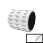 250 Tamper Evident White Security Labels TamperColor® Seal Sticker, Rectangle 1" x 0.5" (25mm x 13mm). Printed: Warranty Void if Removed + Serialization