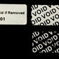 500 Tamper Evident White Security Labels TamperColor® Seal Sticker, Rectangle 1.5" x 0.6" (38mm x 15mm). Printed: Warranty Void if Removed + Serialization