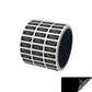 250 Black TamperGuard® Tamper Evident Security Label Seal Sticker Non Residue, Rectangle 0.75" x 0.25" (19mm x 6mm). Printed: Warranty Void if Removed + Serial Number.