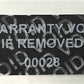 250 Tamper Evident Black Non Residue Security Labels TamperGuard® Seal Sticker, Rectangle 1.5" x 0.6" (38mm x 15mm). Printed: Warranty Void if Removed + Serialized