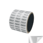 2,000 Silver Matte TamperGuard® Tamper Evident Security Label Seal Sticker Non Residue, Rectangle 0.75" x 0.25" (19mm x 6mm). Printed: Warranty Void if Removed + Serial Number.