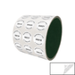 250 Tamper Evident White Non Residue Security Labels TamperGuard® Seal Sticker, Round/ Circle 0.75" diameter (19mm). Printed: Warranty Void if Removed + Serialized
