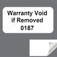 2,000 White TamperGuard® Tamper Evident Security Label Seal Sticker Non Residue, Rectangle 1"x 0.5" (25mm x 13mm). Printed: Warranty Void if Removed + Serial Number.