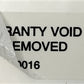 10,000 Tamper Evident White Non Residue Security Labels TamperGuard® Seal Sticker, Rectangle 2.75" x 1" (70mm x 25mm). Printed: Warranty Void if Removed + Serialized