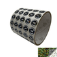 1,000 Black Tamper Evident Holographic Security Round Label Seal Sticker TamperMax®, Circle 0.5" diameter (13mm). Printed: Warranty Void if Removed + Serialization