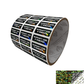 1,000 Tamper Evident Holographic Bright Black Security Label Seal Sticker TamperMax, Rectangle 1" x 0.375" (25mm x 9mm). Printed: Warranty Void if Removed.