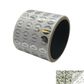 5,000 Silver Tamper Evident Holographic Silver Bright Security Label Seal Sticker TamperMax®, Circle 0.625" diameter (16mm). Printed: Warranty Void if Removed + Serialization