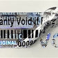 1,000 Silver Tamper Evident Holographic Silver Bright Security Label Seal Sticker TamperMax®, Rectangle 0.75" x 0.25" (19mm x 6mm). Printed: Warranty Void if Removed + Serialization.