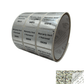 1,000 Silver Tamper Evident Holographic Security Label Seal Sticker TamperMax®, Square 1" x 1" (25mm x 25mm). Printed: Warranty Void if Removed + Serialization