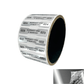 10,000 TamperVoidPro¬Æ Tamper Evident Security Labels Seal Sticker, Dogbone Shape Size 1.75" x 0.375 (44mm x 9mm). Printed: Warranty Void if Label Removed + Serialization.