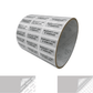 250 TamperVoidPro® Metallic Silver Matte Tamper Evident Security Labels Seal Sticker, Rectangle 1" x 0.375" (25mm x 9mm). Printed: Warranty Void if Removed.