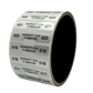 250 TamperVoidPro® Tamper Evident Security Labels Seal Sticker, Dogbone Shape Size 1.75" x 0.375 (44mm x 9mm). Printed: Warranty Void if Label Removed + Serialization.