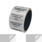 1,000 TamperVoidPro® Metallic Silver Matte Tamper Evident Security Labels Seal Sticker, Rectangle 2" x 1" (51mm x 25mm). Printed: Warranty Void if Label Removed + Serial Number.