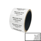 250 TamperVoidPro® White Tamper Evident Security Labels Seal Sticker, Rectangle 2" x 0.75" (51mm x 19mm). Printed: Warranty Void if Removed + Serialization