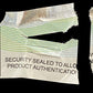 2,000 Semi Destructible Security Label with Holographic Stripe 2" x 1" (51mm x 25mm)