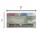 10,000 Semi Destructible Security Label with Holographic Stripe 2" x 1" (51mm x 25mm)