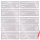 1,000 Silver Matte TamperGuard® Tamper-Evident Security Label Seal Sticker Non Residue, Rectangle 1.5" x 0.6" (38mm x 15mm). Demetalized Laser Customization. >Click on item details to customize it.