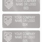 2,000 Silver Matte TamperVoidPro Metallic Tamper Evident Security Labels Seal Sticker, Rectangle 2" x 0.75" (51mm x 19mm). Demetalized Laser Customization. >Click on item details to customize it.