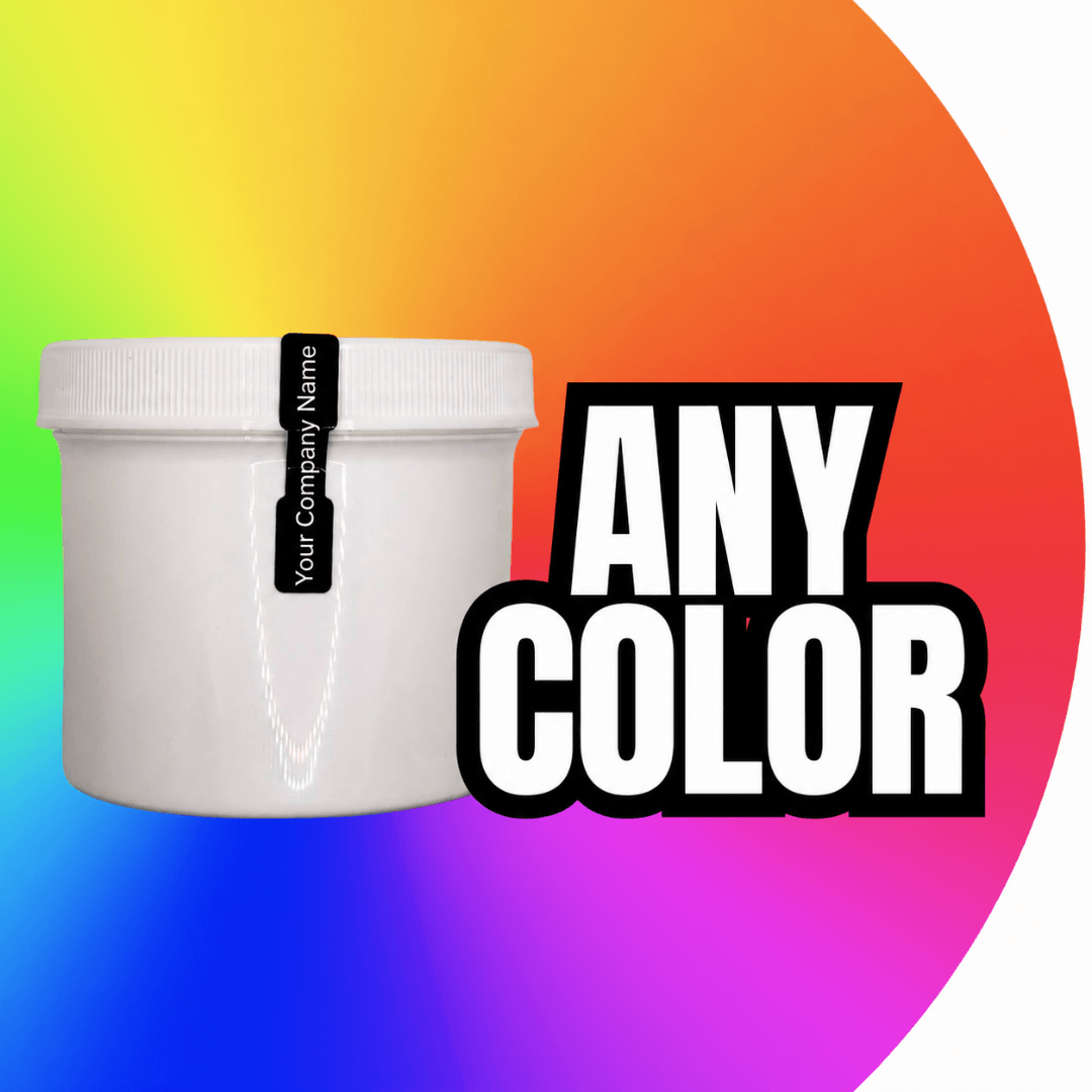 50,000 TamperFlex® Tamper Evident Delaminating Labels, Custom Color + Custom Print - Dog-bone Size 1.75" x 0.375" (44mm x 9mm)