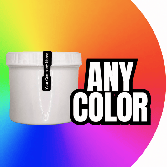50,000 TamperFlex® Tamper Evident Delaminating Labels, Custom Color + Custom Print - Dog-bone Size 1.75" x 0.375" (44mm x 9mm)