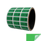 1,000 Green TamperGuard® Tamper Evident Security Label Seal Sticker Non Residue, Rectangle 1"x 0.5" (25mm x 13mm). Custom Print. >Click on item details to customize it.