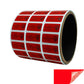 2,000 Red TamperGuard® Tamper Evident Security Label Seal Sticker Non Residue, Rectangle 1"x 0.5" (25mm x 13mm). Custom Print. >Click on item details to customize it.