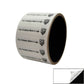 5,000 Non Residue White Tamper-Evident Stickers TamperGuard® Security Label Seal , Rectangle 2" x 0.5" (51mm x 13mm) >Click on item details to customize.