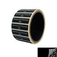 2,000 Black TamperColor® Tamper Evident Security Label Seal Sticker, Rectangle 2" x 0.5" (51mm x 13mm). Printed: Warranty Void if Removed + Serial Number