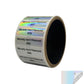 5,000 Tamper Evident Rainbow Non Residue Security Labels TamperGuard® Seal Sticker, Rectangle 2" x .5" (51mm x 13mm). Printed: Warranty Void if Removed + Serialized