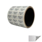 5,000 Silver Matte TamperGuard® Tamper Evident Security Label Seal Sticker Non Residue, Rectangle 1"x 0.5" (25mm x 13mm). Printed: Warranty Void if Removed + Serial Number.