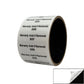 2,000 Tamper Evident White Non Residue Security Labels TamperGuard® Seal Sticker, Rectangle 2" x .5" (51mm x 13mm). Printed: Warranty Void if Removed + Serialized
