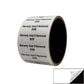 500 Tamper Evident White Non Residue Security Labels TamperGuard® Seal Sticker, Rectangle 2" x .5" (51mm x 13mm). Printed: Warranty Void if Removed + Serialized