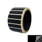 5,000 Black TamperColor® Tamper Evident Security Label Seal Sticker, Rectangle 2" x 0.5" (51mm x 13mm).