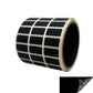 2,000 Black TamperGuard® Tamper Evident Security Label Seal Sticker Non Residue, Rectangle 1"x 0.5" (25mm x 13mm).