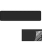 10,000 Black TamperColor® Tamper Evident Security Label Seal Sticker, Rectangle 2" x 0.5" (51mm x 13mm).