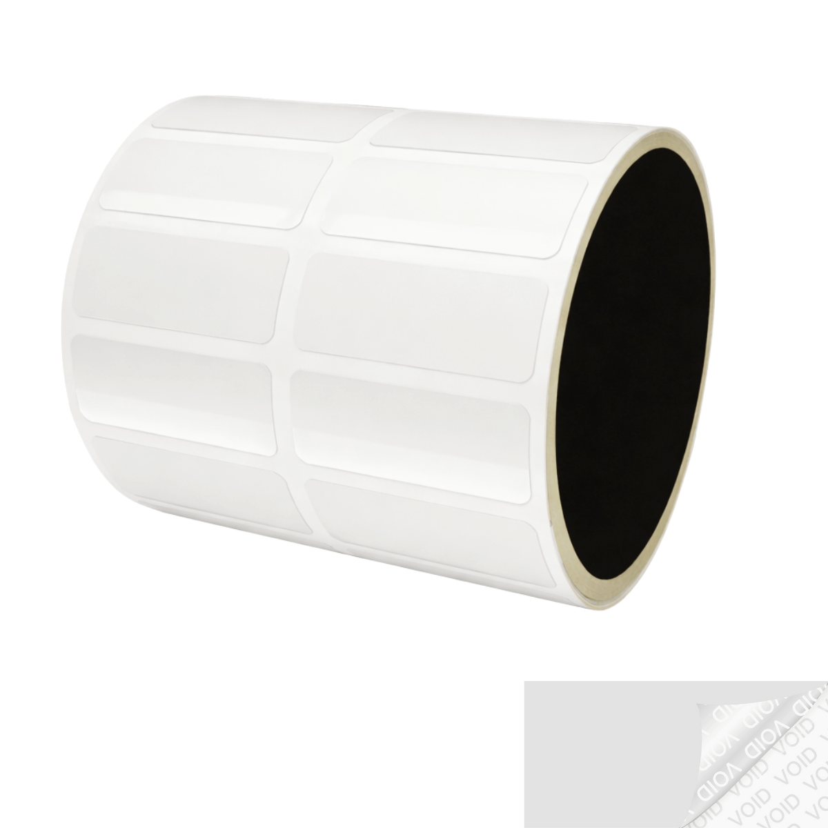 250 Clear Tamper-Evident Security Labels TamperColor® Seal Stickers, Rectangle 1.5" x 0.6" (38mm x 15mm).