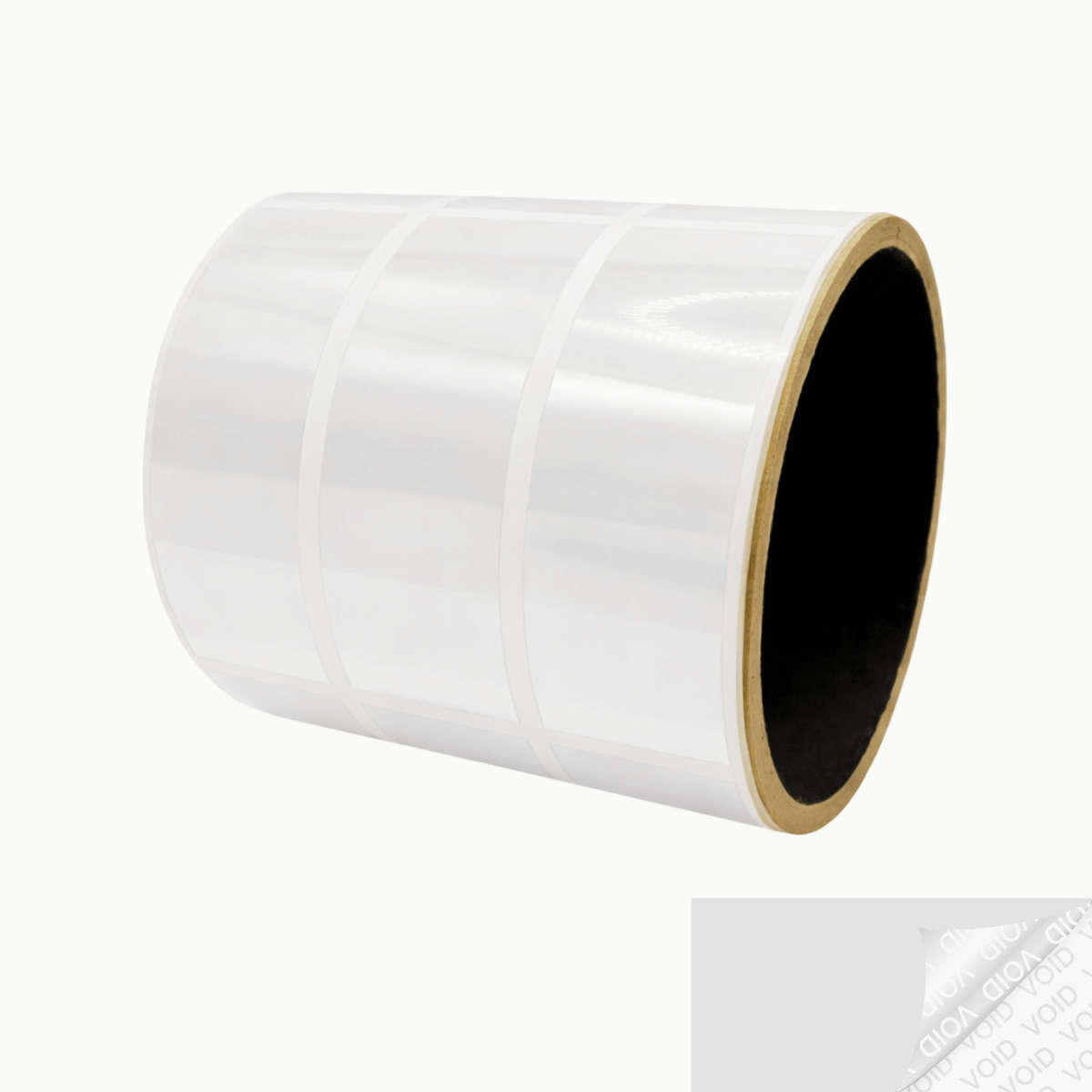 250 Clear Tamper-Evident Security Labels TamperColor® Seal Stickers, Rectangle 2.75" x 1" (70mm x 25mm).