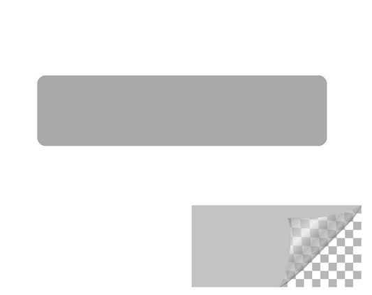 5,000 Grey TamperColor® Tamper Evident Security Label Seal Sticker, Rectangle 1"x 0.375" (25mm x 9mm).