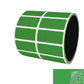 10,000 Green Tamper-Evident Security Labels TamperColor® Seal Stickers, Rectangle 1.5" x 0.6" (38mm x 15mm).