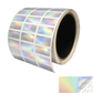 250 Rainbow Tamper-Evident Security Labels TamperColor® Seal Stickers, Rectangle 1" x 0.5" (25mm x 13mm).