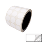 500 White TamperColor® Tamper Evident Security Label Seal Sticker, Circle 0.75" (19mm).