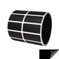 2,000 Black No Residue Tamper-Evident Security Labels TamperGuard® Seal Sticker, Rectangle 1.5" x 0.6" (38mm x 15mm).