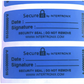 2,000 Secure.It Blue Stickers No Residue Tamper-Evident Stickers -Tamper Proof Stickers -Security Seal -Tamper Resistant Labels TamperGuard®  -Quality Control TamperGuard®  -Unique Sequential Numbers.