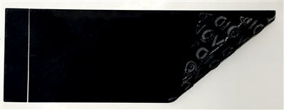 1,000 Black No Residue Tamper-Evident Security Labels TamperGuard® Seal Sticker, Rectangle 2.75" x 1" (70mm x 25mm).