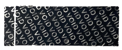 1,000 Black No Residue Tamper-Evident Security Labels TamperGuard® Seal Sticker, Rectangle 2.75" x 1" (70mm x 25mm).