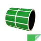 10,000 Green Tamper-Evident Security Labels TamperGuard® Seal Sticker, Rectangle 1.5" x 0.6" (38mm x 15mm).