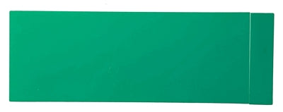 1,000 Green Non Residue Tamper-Evident Security Labels TamperGuard® Seal Sticker, Rectangle 2.75" x 1" (70mm x 25mm).